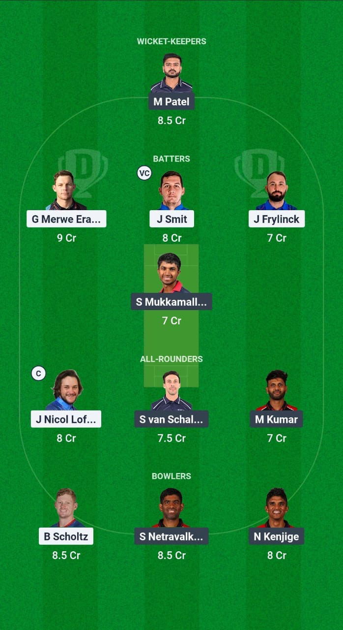 NAM vs USA Dream11 Prediction Fantasy Cricket Tips Dream11 Team ICC CWC League 2 ODI