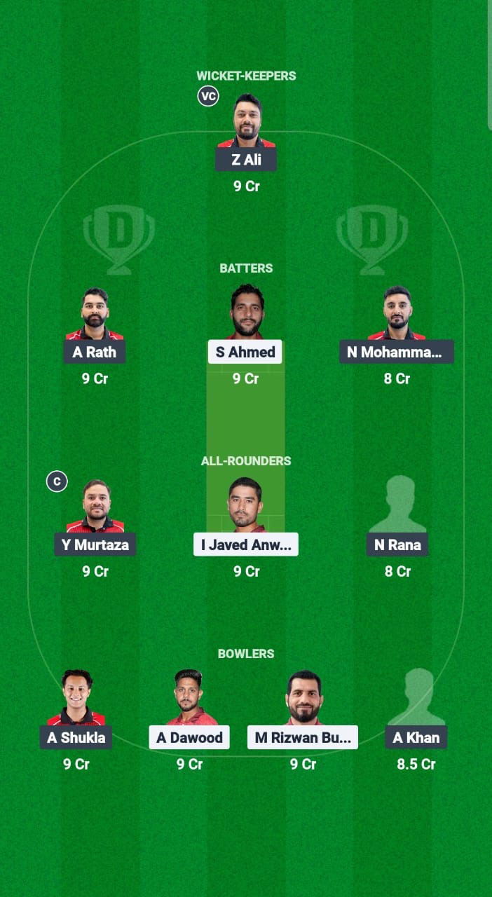 BAH vs hk Dream11 predicting cricket fantasy dream11