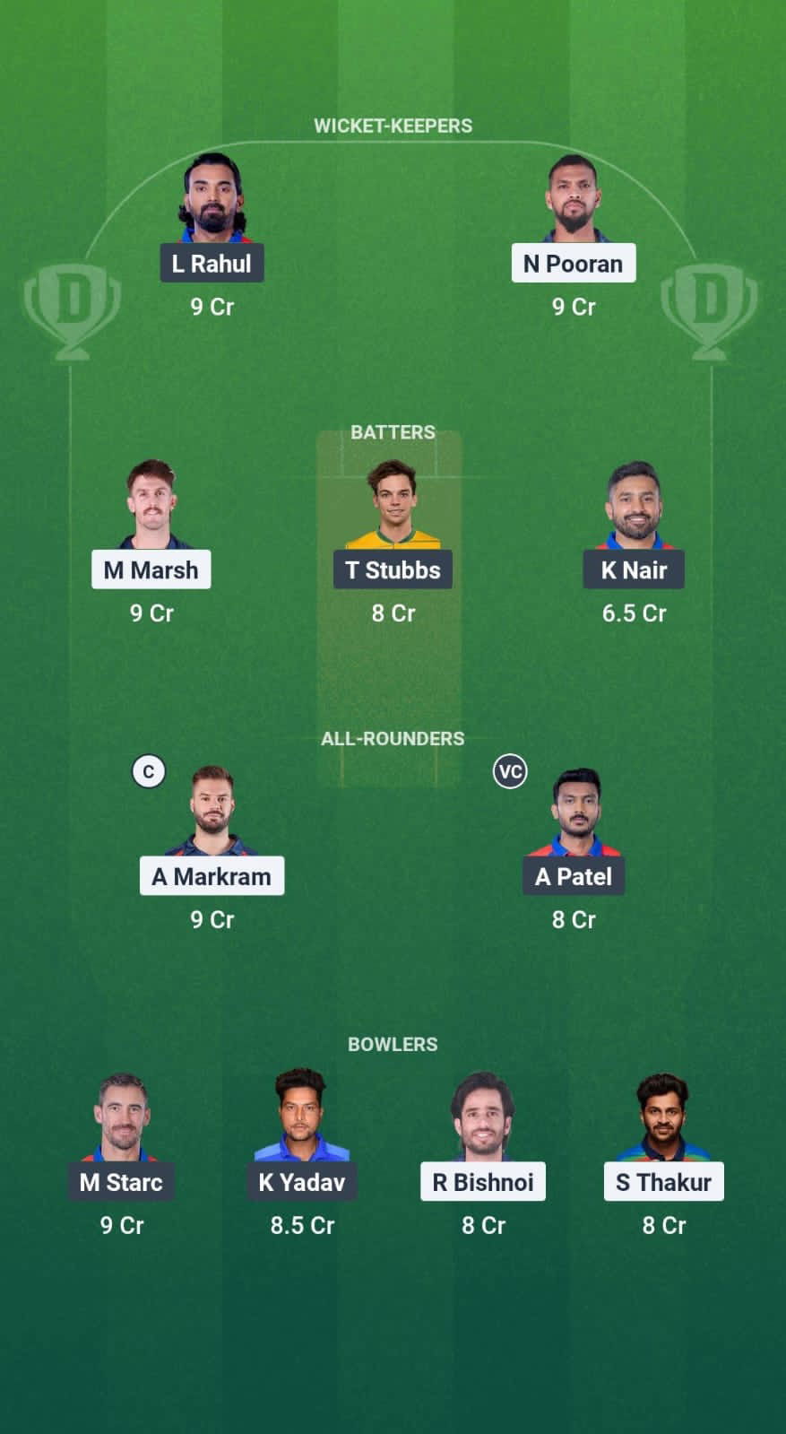 LSG vs DC Dream11 Prediction Fantasy Cricket Tips Dream11 Team IPL 2025