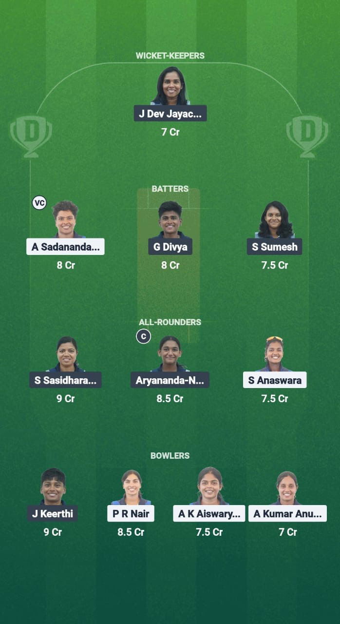 46ff0fb7 40bc 48b9 B7fc B2958e09ed2f SAP vs PEA Dream11 Prediction Fantasy Cricket Tips Dream11 Team Kerala T20 Womens Challenger Trophy