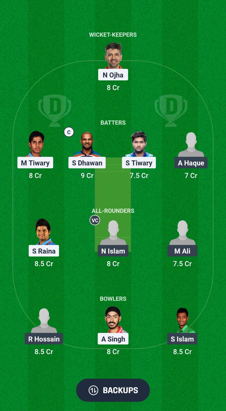 INR vs BAT Dream11 Prediction Fantasy Cricket Tips Dream11 Team Asian Legends League T20