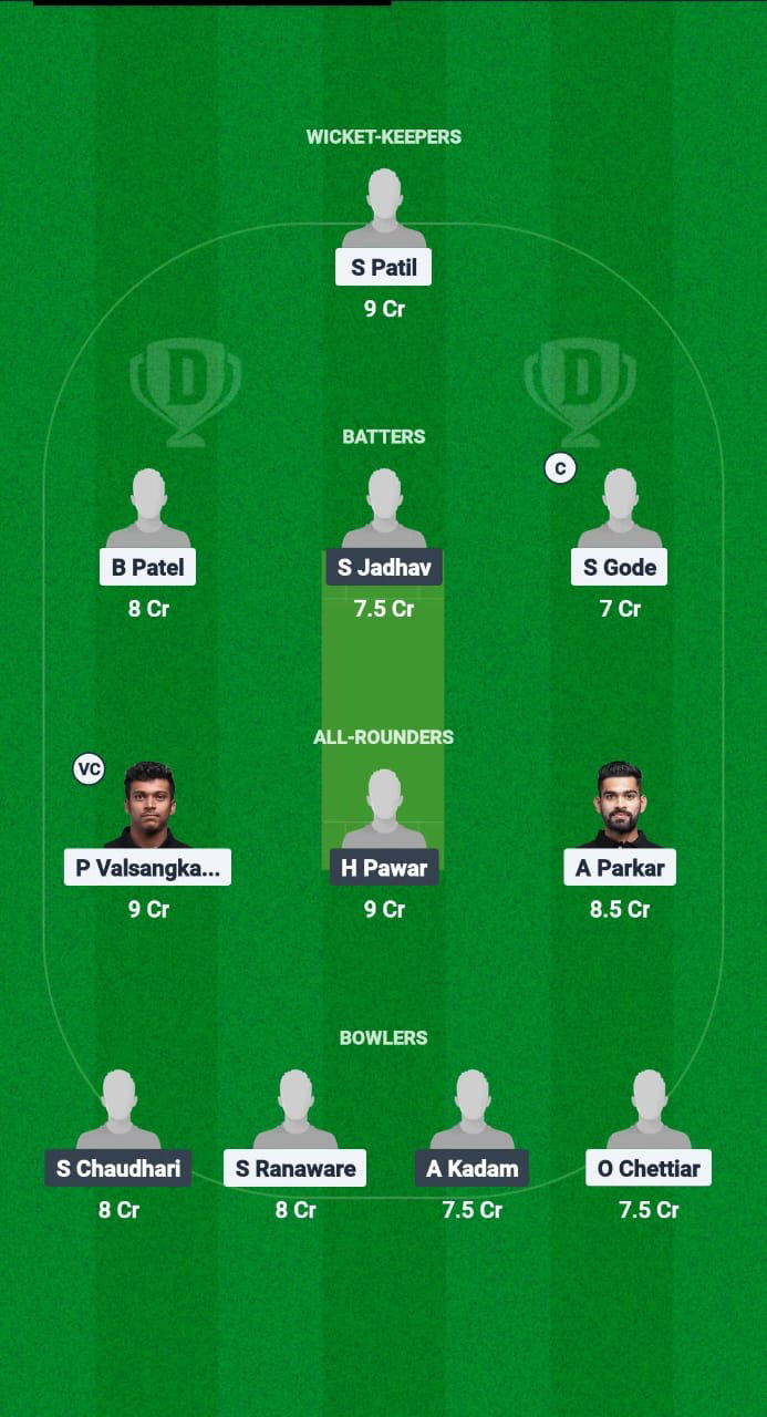 THT vs KLT Dream11 Prediction Fantasy Cricket Tips Dream11 Team Navi Mumbai T20 League