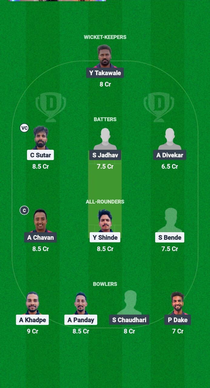 BEB vs KLT Dream11 Prediction Fantasy Cricket Tips Dream11 Team Navi Mumbai T20 League