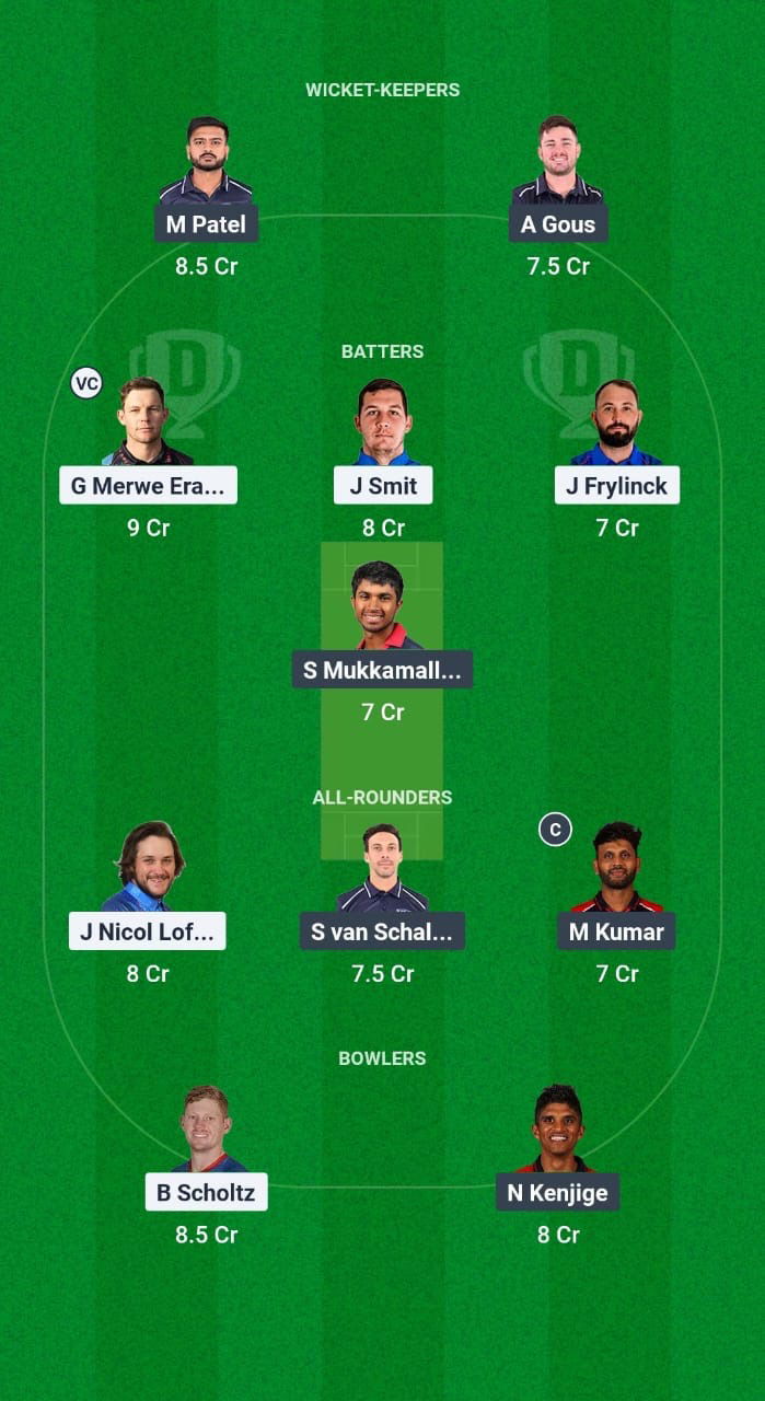 NAM vs USA Dream11 Prediction Fantasy Cricket Tips Dream11 Team ICC CWC League 2 ODI