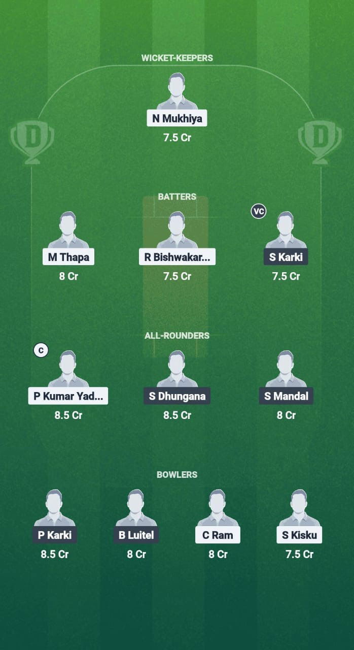 ULH vs KPL Dream11 Prediction Fantasy Cricket Tips Dream11 Team Nepal T10