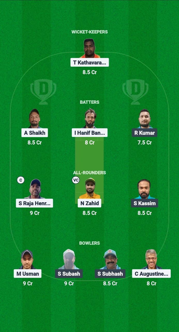 LEX vs PST Dream11 Prediction Fantasy Cricket Tips Dream11 Team Kuwait Challengers League B T20