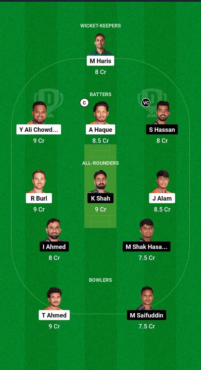 DBR vs RAN Dream11 Prediction Fantasy Cricket Tips Dream11 Team Bangladesh T20 Premier League