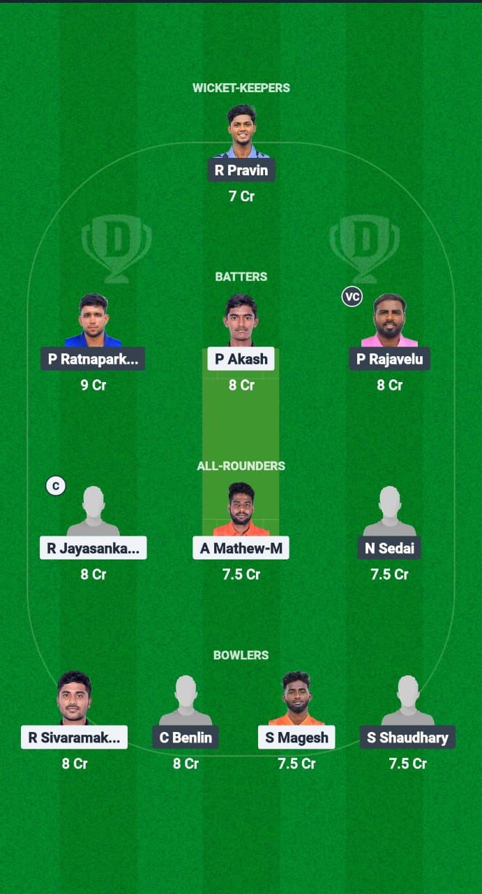 PAN vs SHA Dream11 Prediction Fantasy Cricket Tips Dream11 Team Pondicherry T20