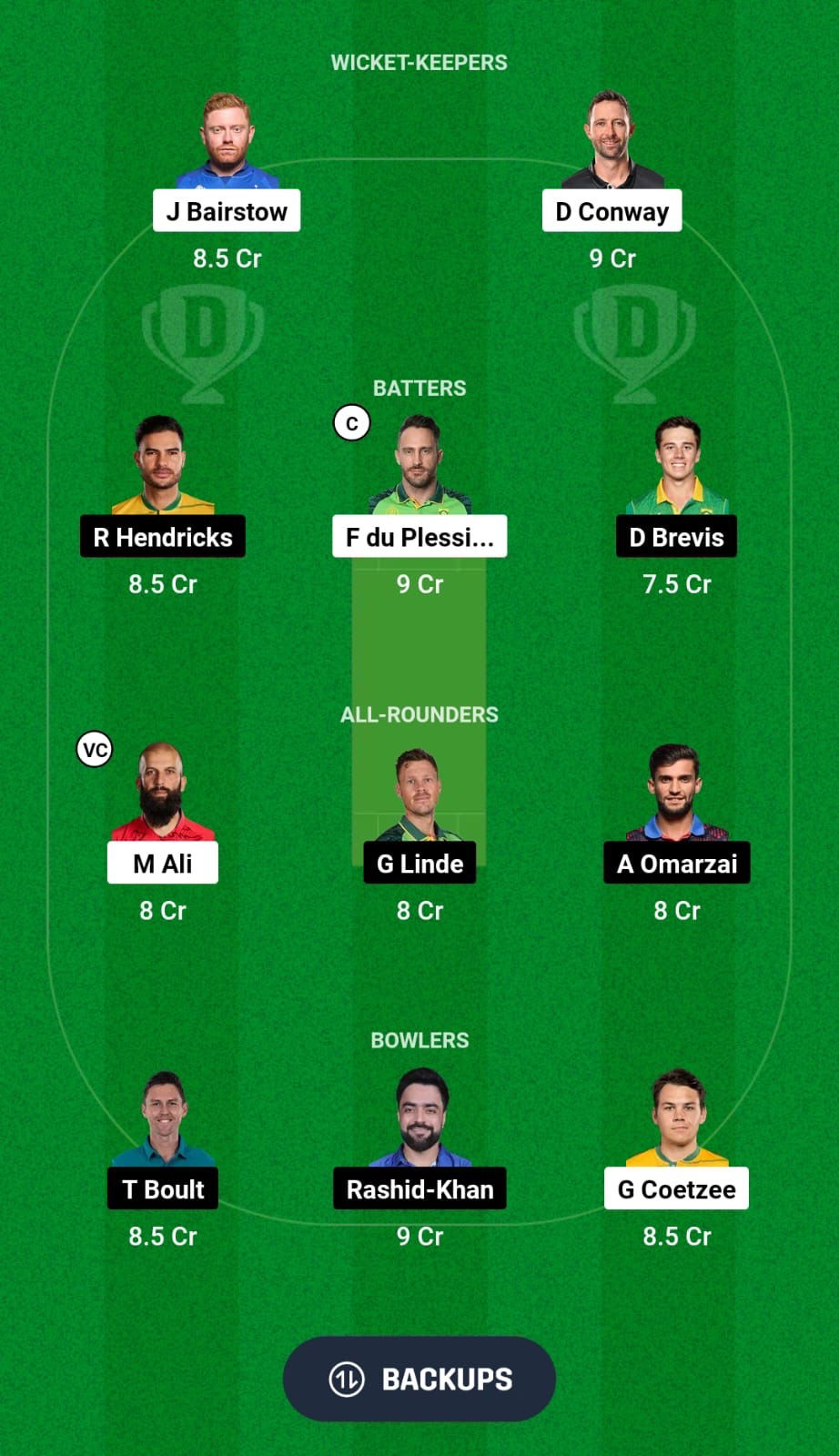 JSK vs MICT Dream11 Prediction Fantasy Cricket Tips Dream11 Team SA20 League