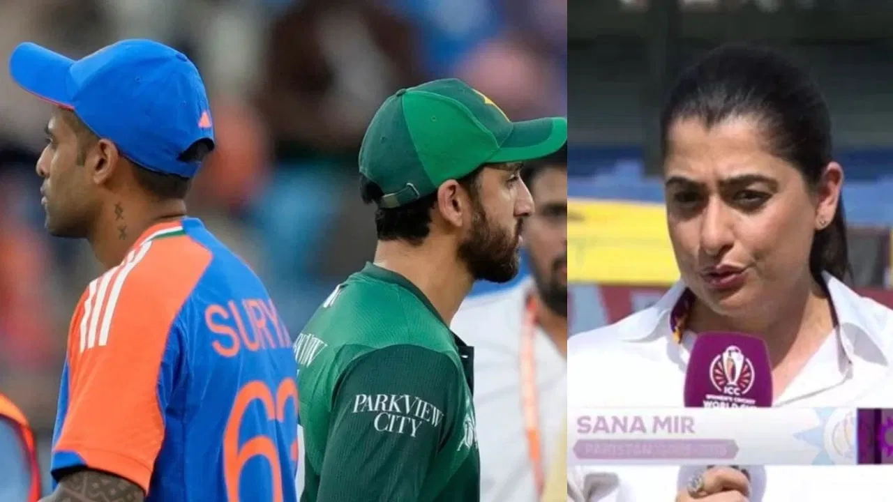 A Pakistani Commentator Calls A Player From Azad Kashmir Natalia Pervaiz Player Sana Mir Commentator