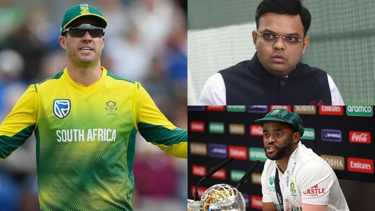 AB De Villiers Jay Shah Temba Bavuma South Africa WTC