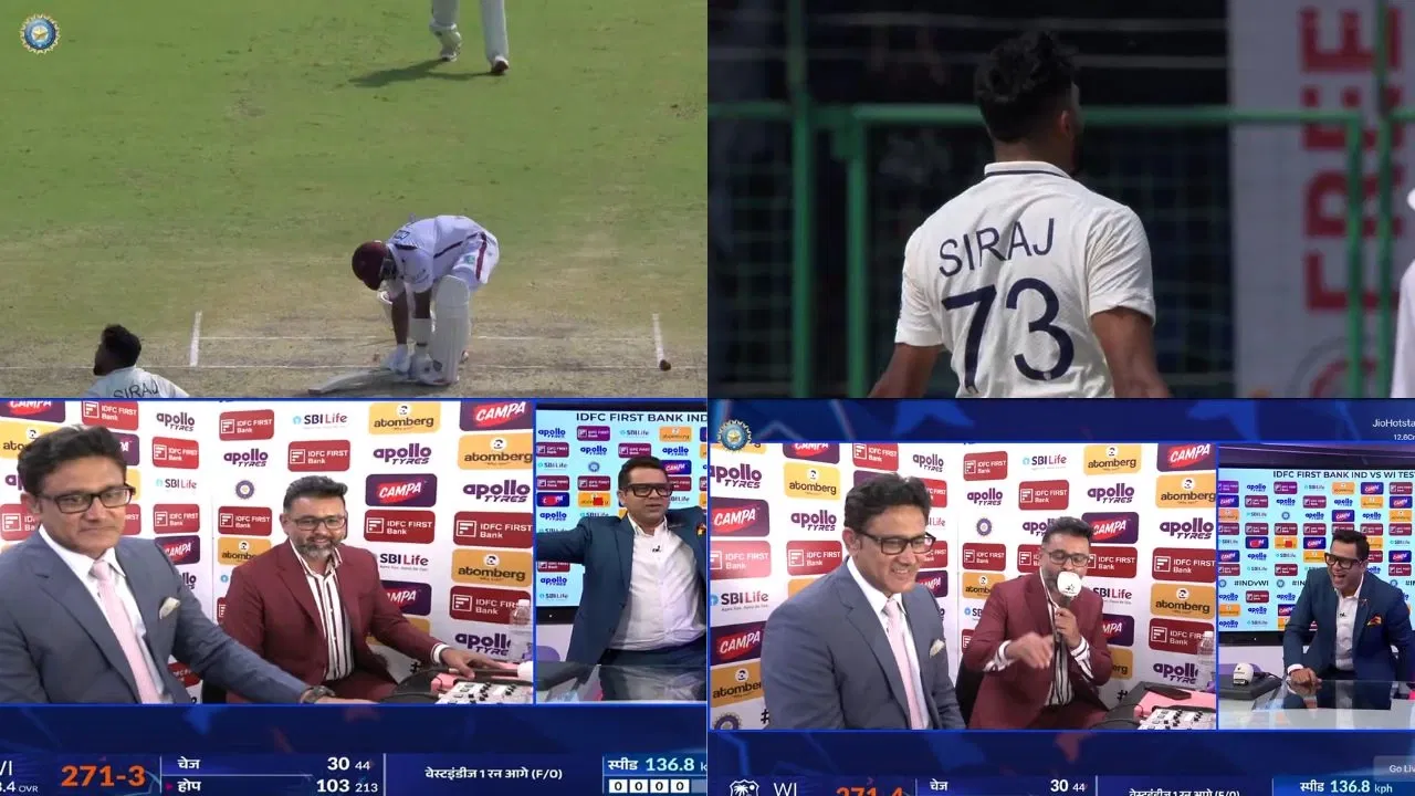 Aakash Chopra S Wild Prediction Comes True Instantly As Mohammed Siraj Castles Shai Hope In Delhi