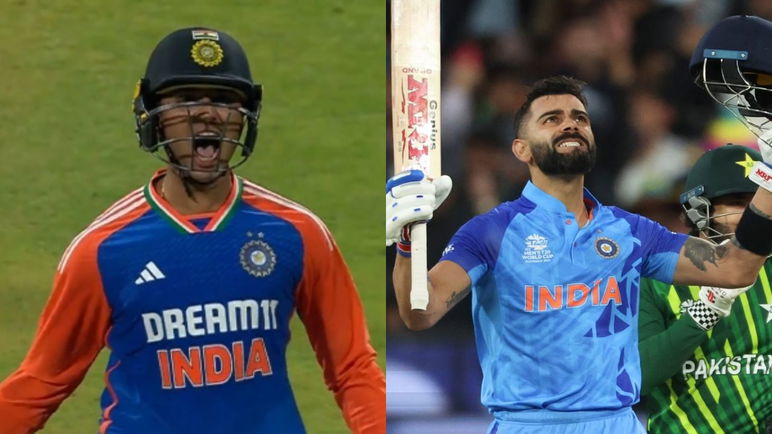 Abhishek Sharma Virat Kohli