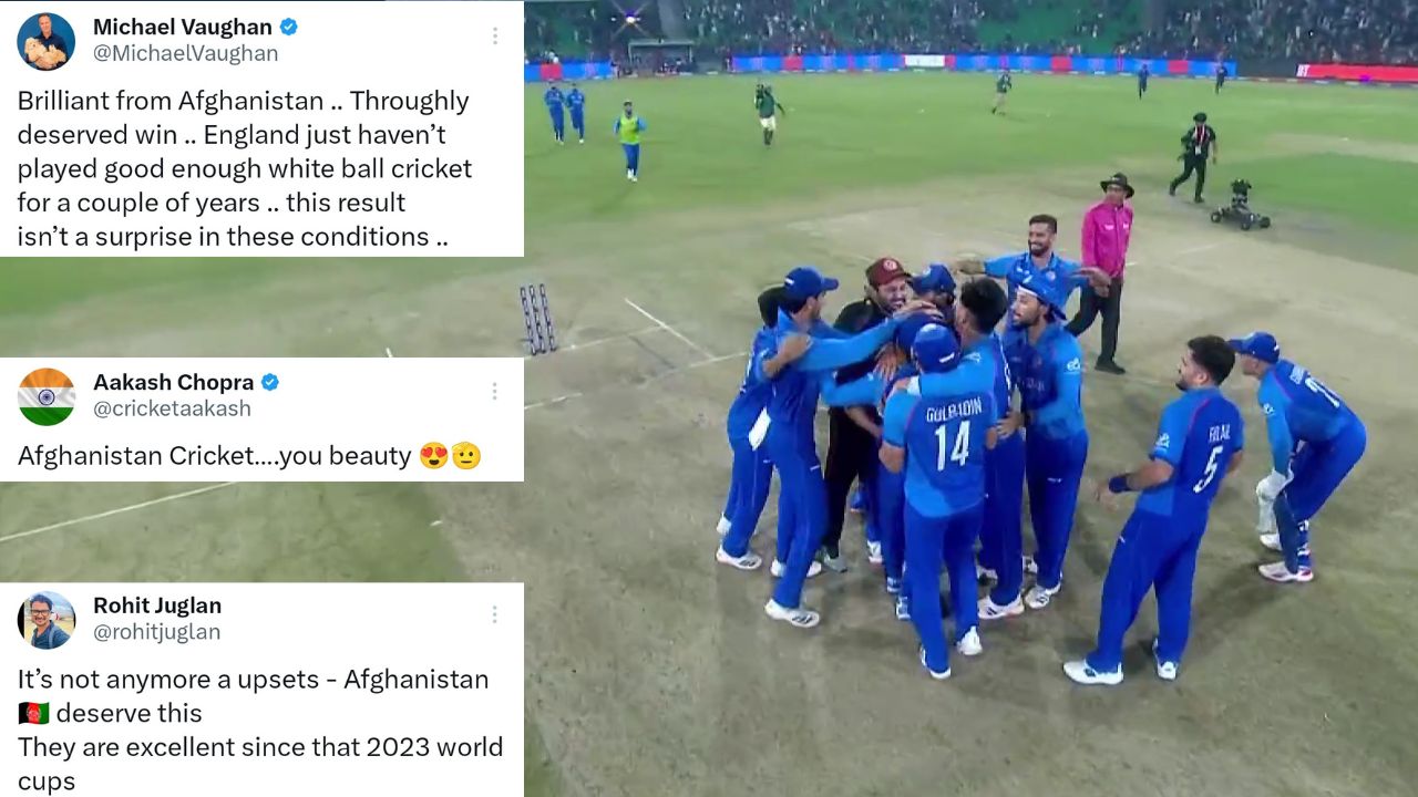 Afghanistan Knock England Out Of ICC Champions Trophy 2025