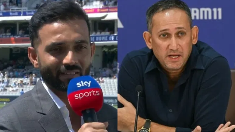 Ajinkya Rahane Ajit Agarkar
