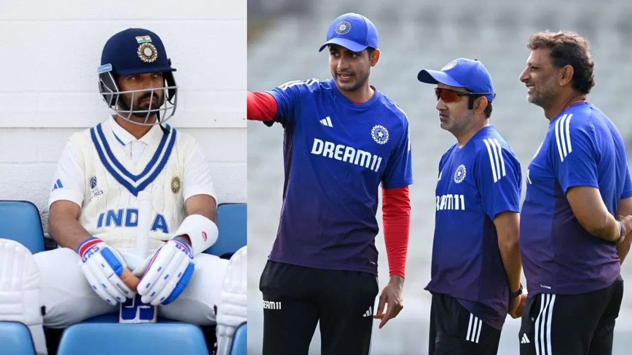 Ajinkya Rahane Gautam Gambhir Shubman Gill Ajinkya Rahane