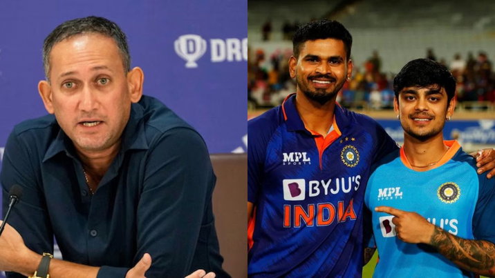 Ajit Agarkar Shreyas Iyer Ishan Kishan