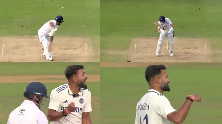 Akash Deep Castles Joe Root Ben Duckett