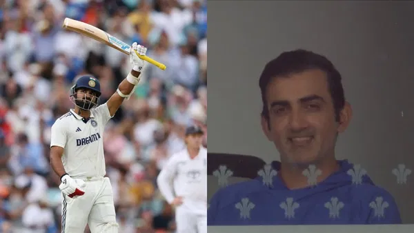 Akash Deep Makes Gautam Gambhir Smile