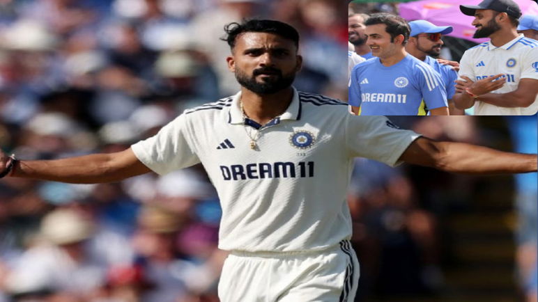 Akash Deep and Gautam Gambhir