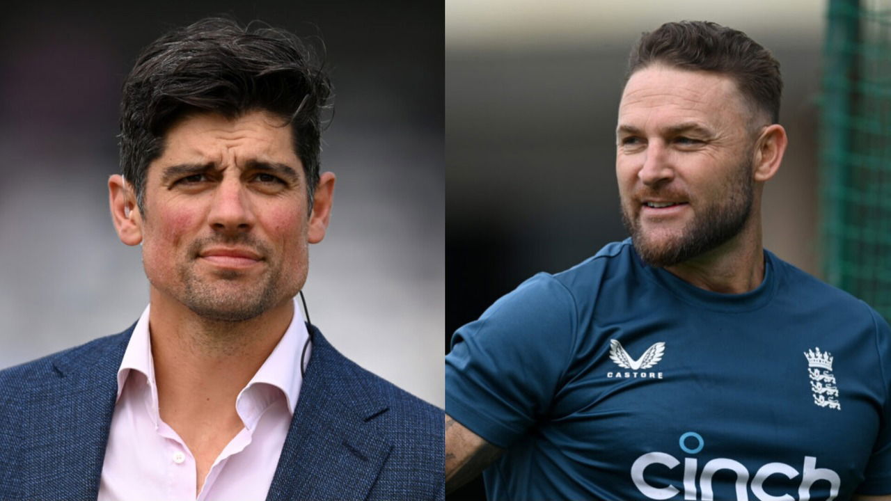 Alastair Cook And Brendon McCullum