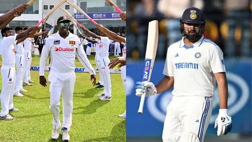 Angelo Mathews Rohit Sharma