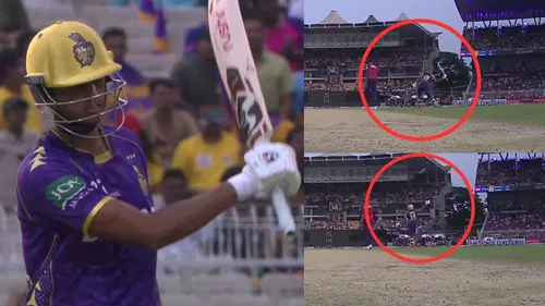 Angkrish Raghuvanshi Slams And Throws Bat