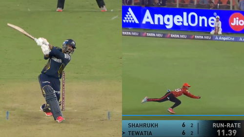 Aniket Verma Catch Of Rahul Tewatia