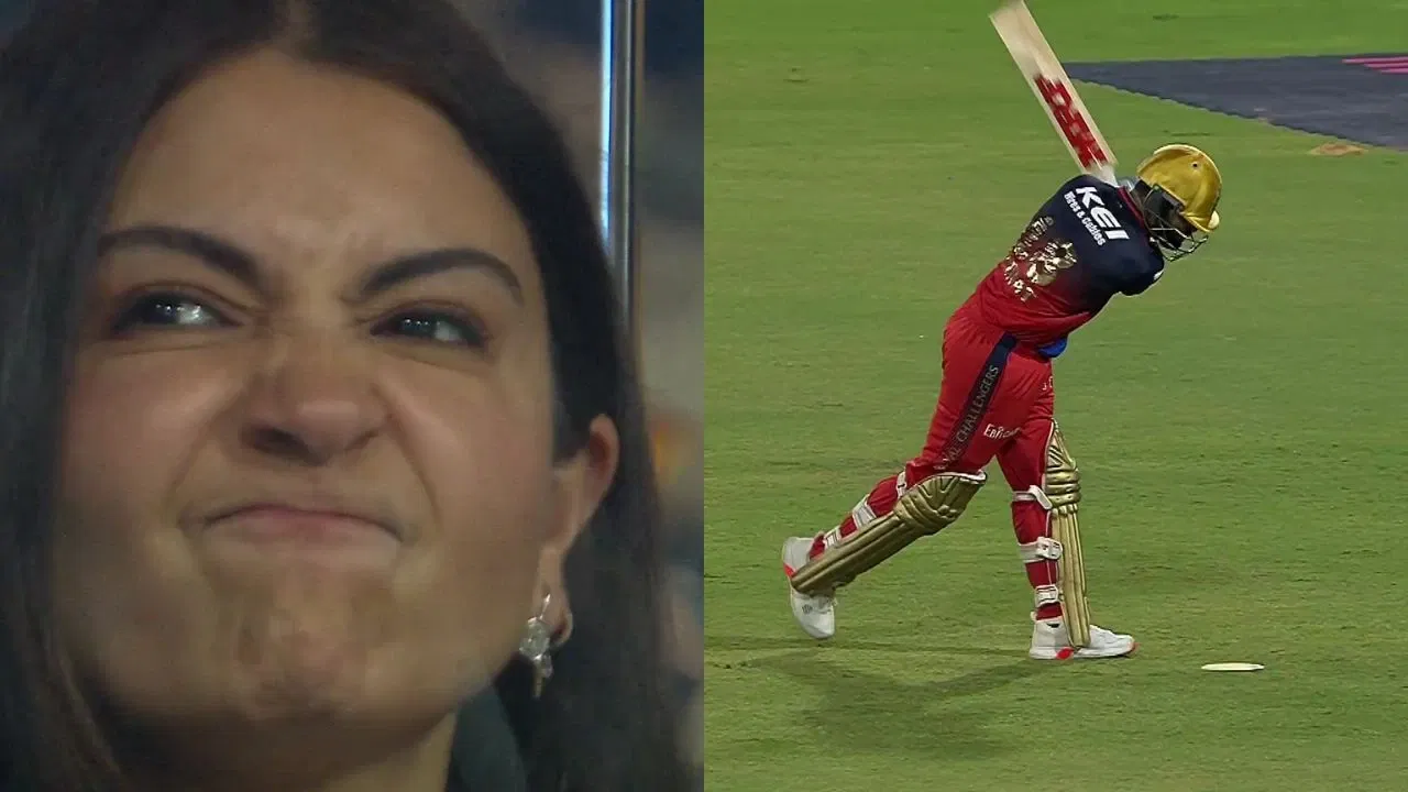 Watch: Virat Kohli Looks Dejected After Getting Out While Anushka Sharma Reacts In An Animated Manner