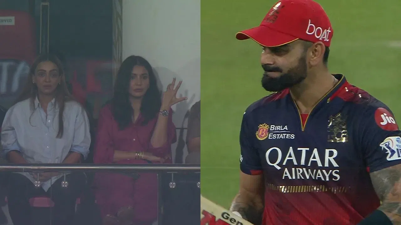 Anushka Sharma Reaction To Virat Kohli Wicket