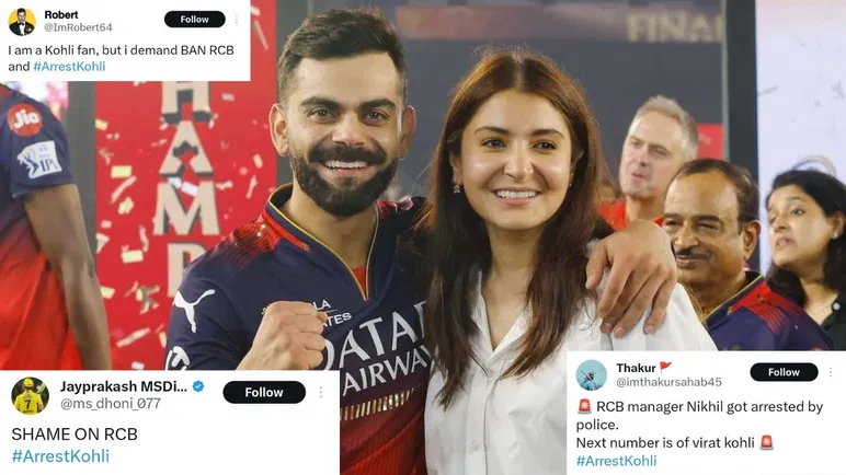 Arrest Virat Kohli Virat Kohlis Arrest Demanded