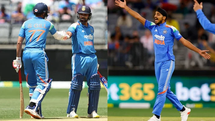 Arshdeep Singh Rohit Sharma Shubman Gill