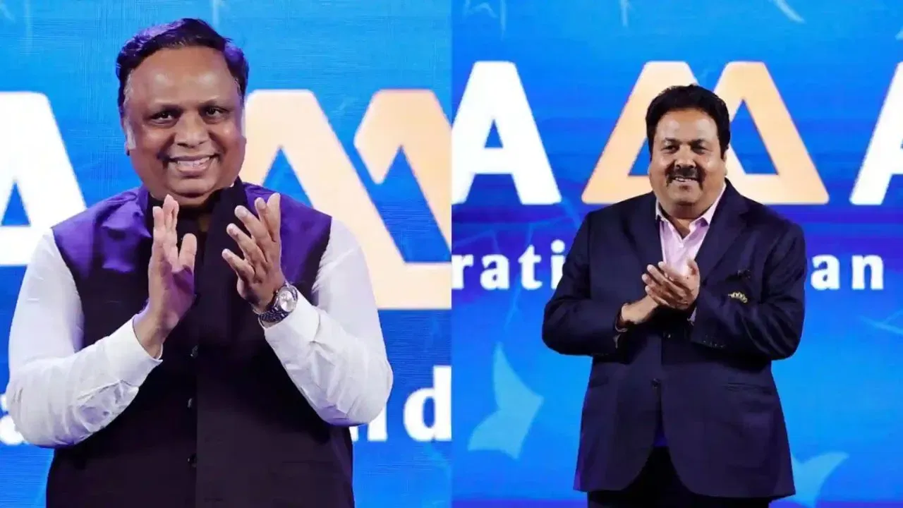 Ashish Shelar And Rajeev Shukla