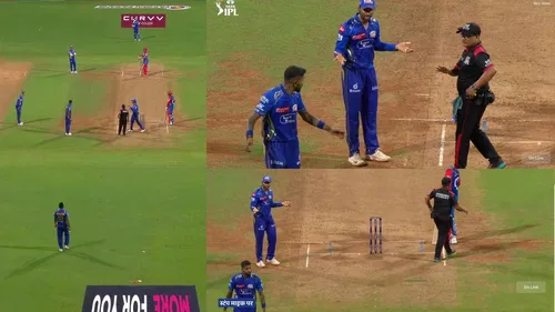 Ashutosh Sharma Timed Out Hardik Pandya