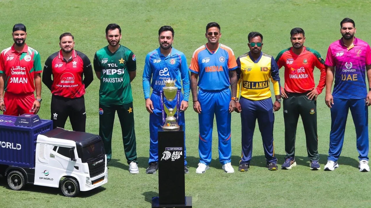 Asia Cup 2025 India Pakistan Salman Agha Suryakumar Yadav Rashid Khan