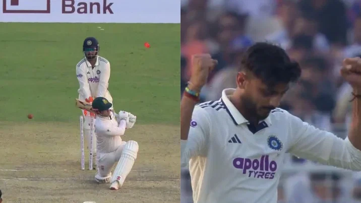 Axar Patel Castles Kyle Verreynne