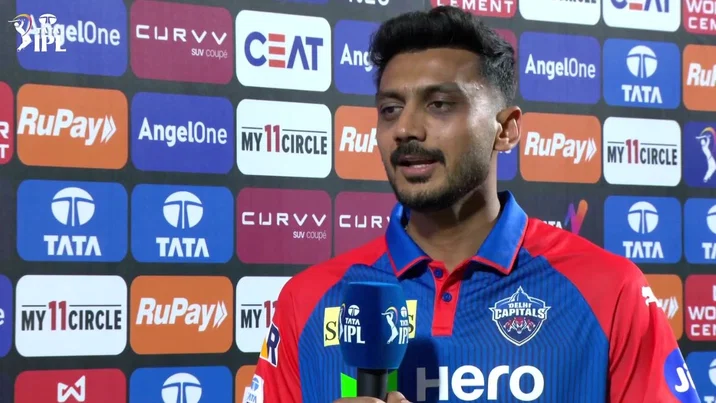 Axar Patel Post, DC Playing 11