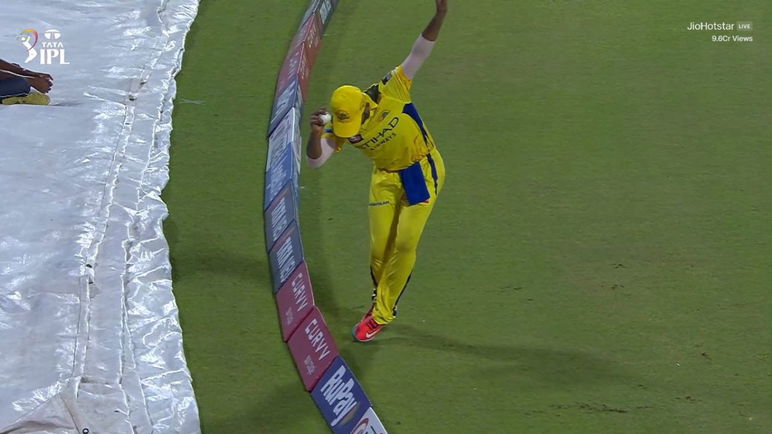 Ayush Mhatre Catches Rinku Singh