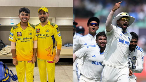 Ayush Mhatre MS Dhoni Shreyas Iyer Sarfaraz Khan