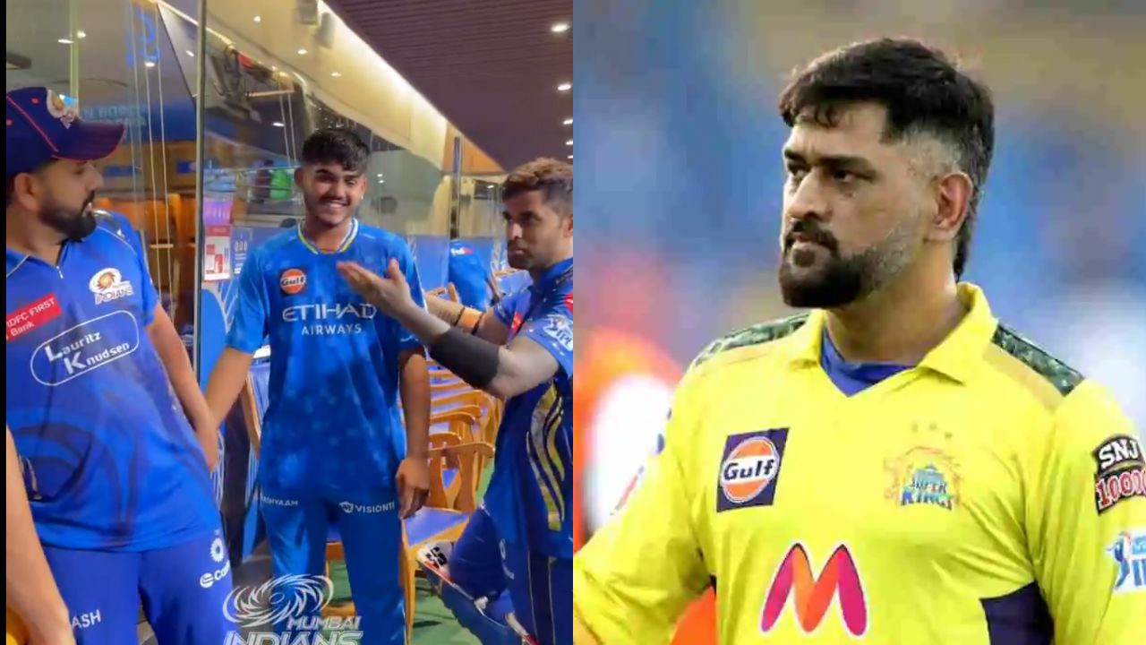 Ayush Mhatre Suryakumar Yadav Rohit Sharma MS Dhoni