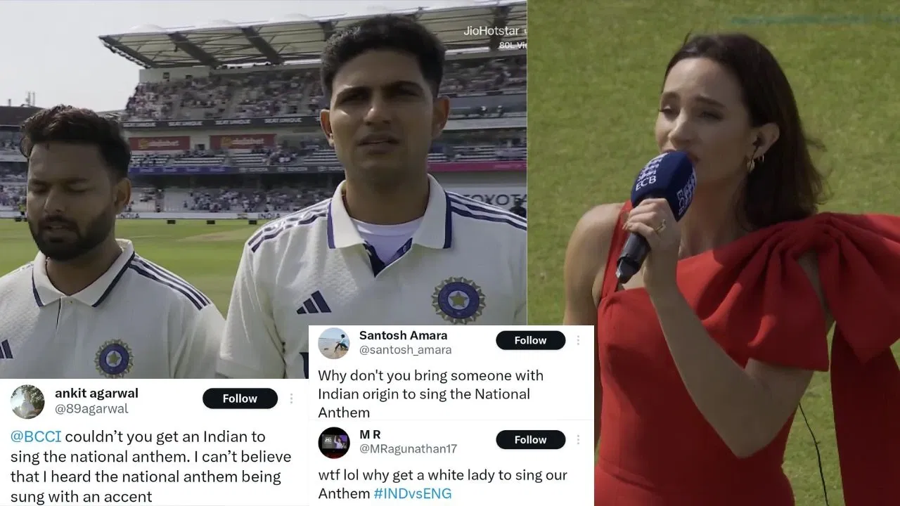 BCCI Slammed As British Lady Sings Indian Natioanl Anthem