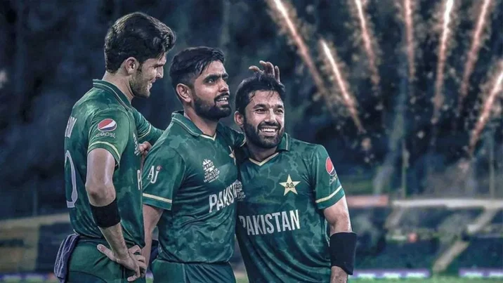 Babar Azam Mohammad Rizwan Shaheen Afridi