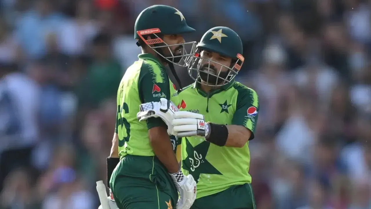 Babar Azam Mohammad Rizwan for Pakistan