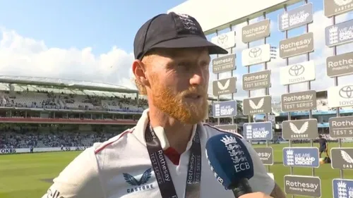 Ben Stokes Post Match Test
