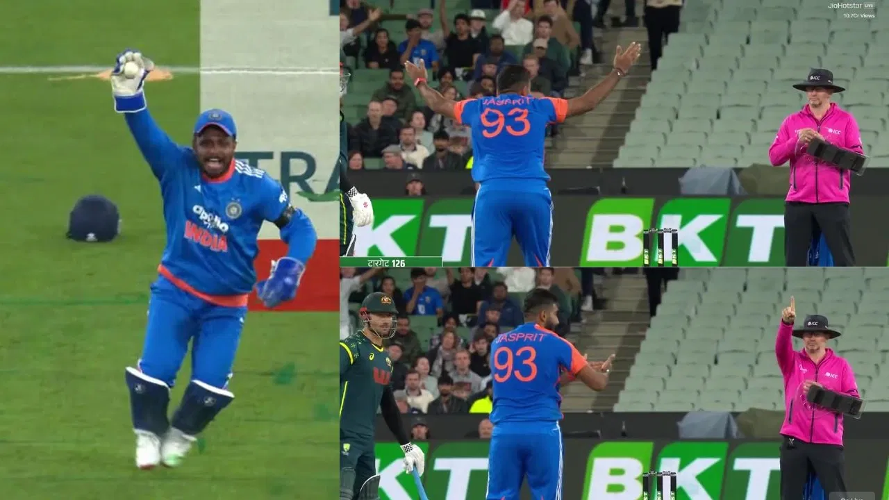 Bizarre U Turn Umpire Says Not Out To Jasprit Bumrah S Appeal Then Suddenly Raises His Finger To Dismiss Mitchell Owen