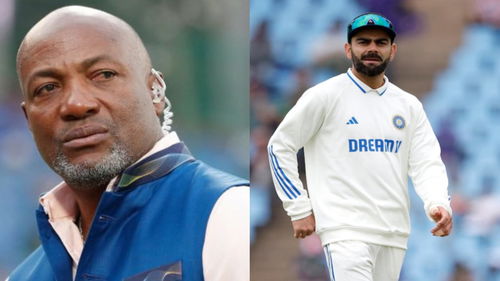 Brain Lara And Virat Kohli 3