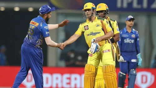 Rohit Sharma MS Dhoni MI CSK