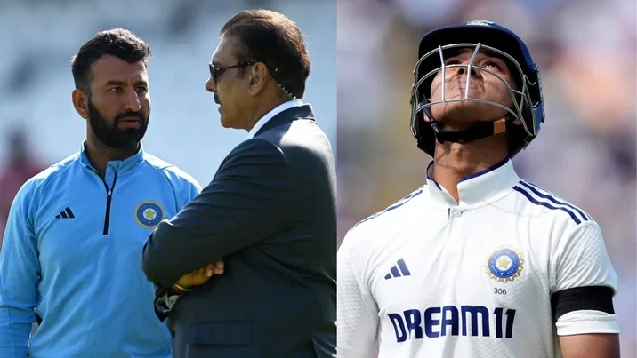Cheteshwar Pujara Yashasvi Jaiswal Ravi Shastri