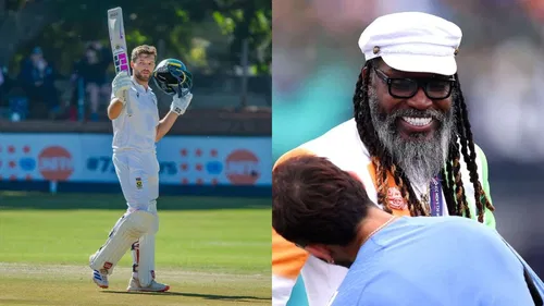 Chris Gayle Wiaan Mulder