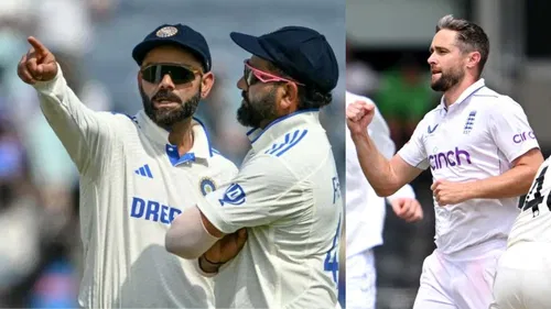 Chris Woakes Virat Kohli Rohit Sharma